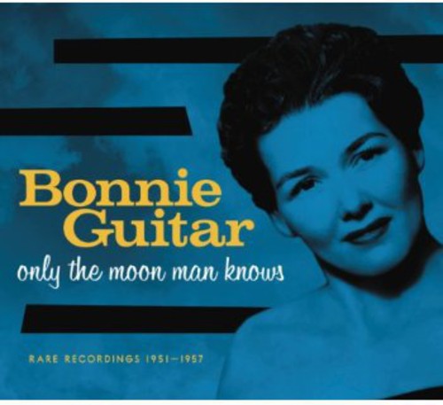 Bonnie Guitar - Only The Moon Man Knows vinyl record cover