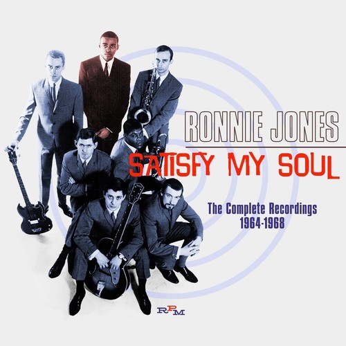 Ronnie Jones - Satisfy My Soul: The Complete Recordings 1964-68 vinyl record cover