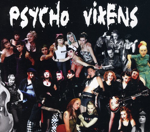 Psycho Vixens - Psycho Vixens / Various vinyl record cover