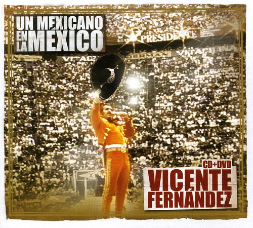 Vicente Fernandez - Un Mexicano En La Mexico vinyl record cover