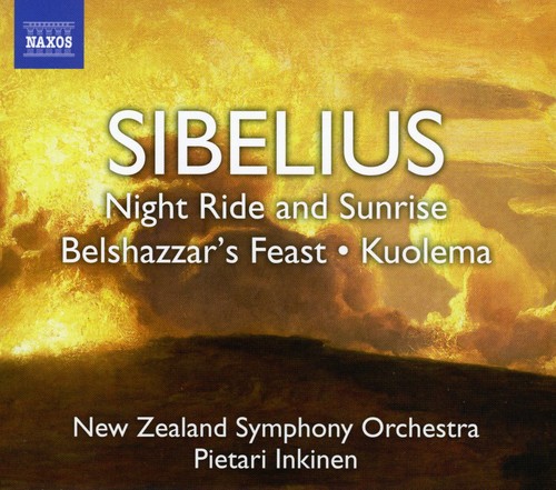 New Zealand Symphony Orchestra - Night Ride & Sunrise / Belshazaar's Feast / Kuolem vinyl record cover