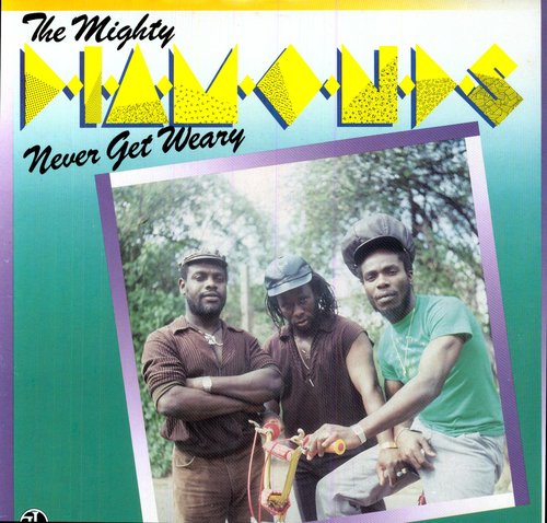 Mighty Diamonds - Never Get Weary vinyl record cover