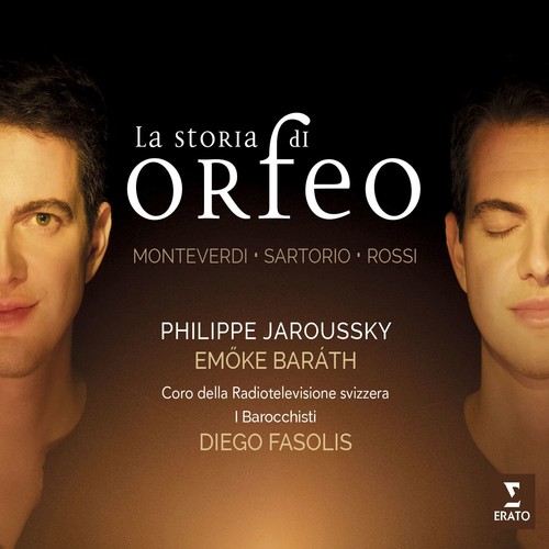Jaroussky / Barath / Barrocchisti / Fasolis - La Storia Di Orfeo vinyl record cover
