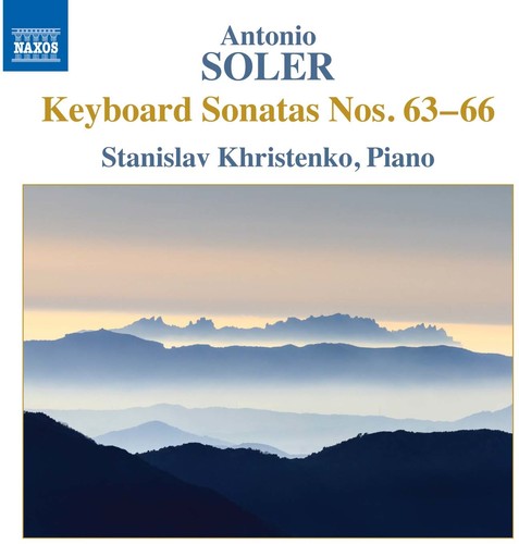 Soler / Khristenko - Anton Soler: Keyboard Sonatas Nos. 63-66 vinyl record cover