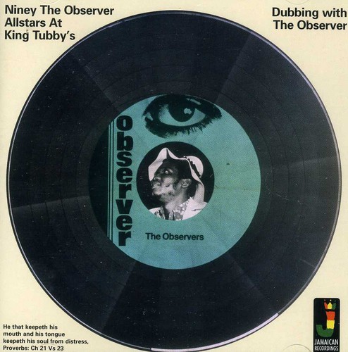 Niney The Observer - Dubbing with the Observer vinyl record cover