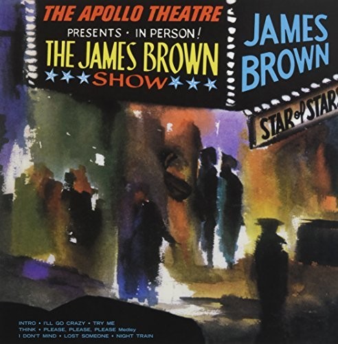 James Brown - Live At The Apollo vinyl record cover