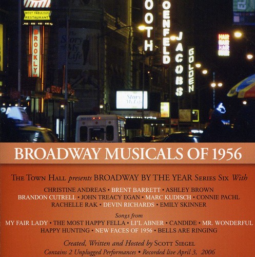 Broadway Musicals Of 1956