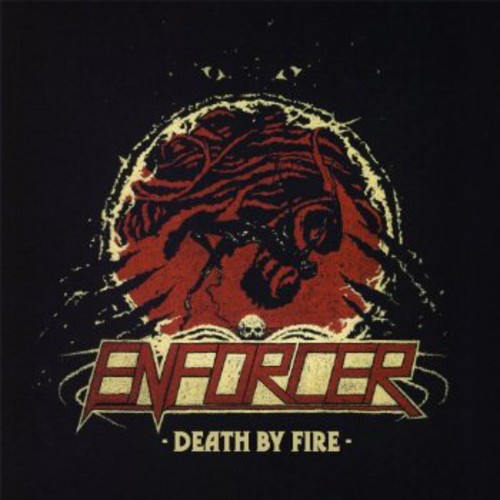 Enforcer - Death By Fire vinyl record cover