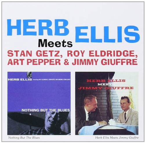 Herb Ellis - Meets Getz Eldridge Pepper & Giuffre vinyl record cover