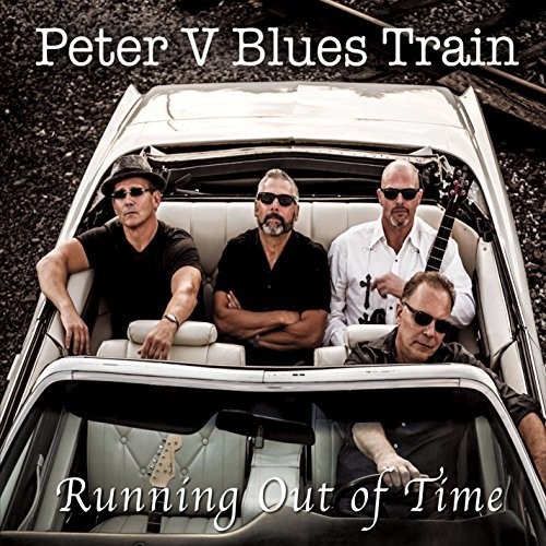 Peter V Blues Train - Running Out Of Time vinyl record cover