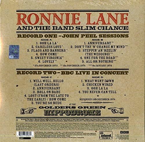 Ronnie Lane - At The Bbc (Ita) vinyl record cover