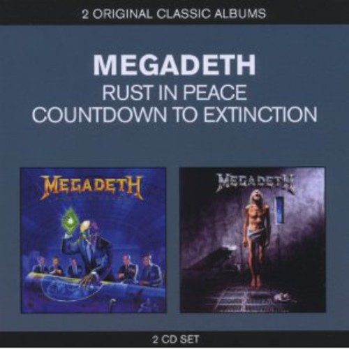 Megadeth - Classic Albums: Countdown To Extinction/Rust In Pe vinyl record cover