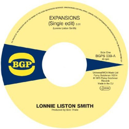Lonnie Smith Liston - Expansions vinyl record cover