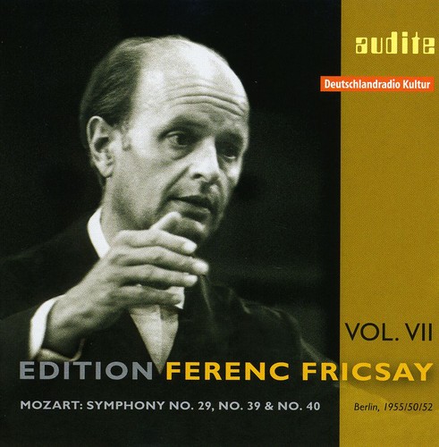 W.A. Mozart - Edition Ferenc Fricsay 7: Sym No. 29 39 & 40