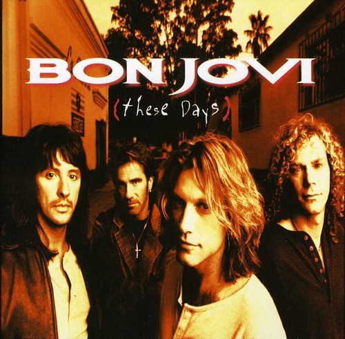 Bon Jovi - These Days vinyl record cover