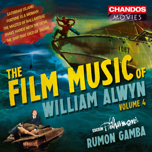 Rumon Gamba - The Film Music of William Alwyn Vol. 4 vinyl record cover