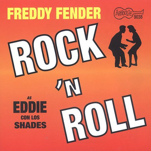 Eddie con los Shades/Freddy Fender - Eddie Con los Shades-Rock N Roll vinyl record cover