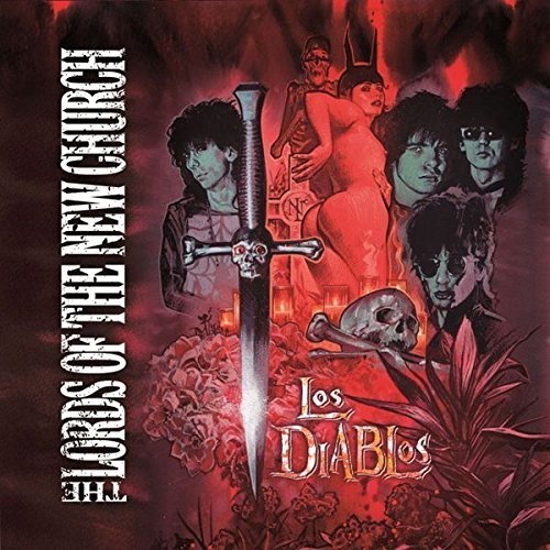 Lords Of The New Church - Los Diablos vinyl record cover