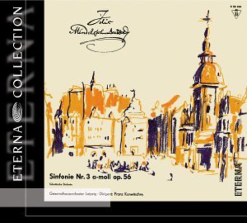 F. MENDELSSOHN - Symphony 3 vinyl record cover