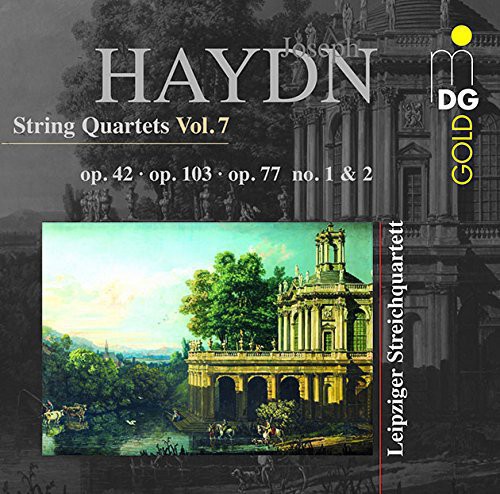 Haydn / Leipzig String Quartet - String Quartets 7 Quartet Op vinyl record cover