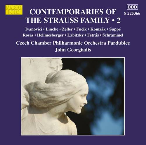 Ivanovici / Czech Chamber Orchestra Pardubice - Contemporaries of the Strauss Family 2 vinyl record cover