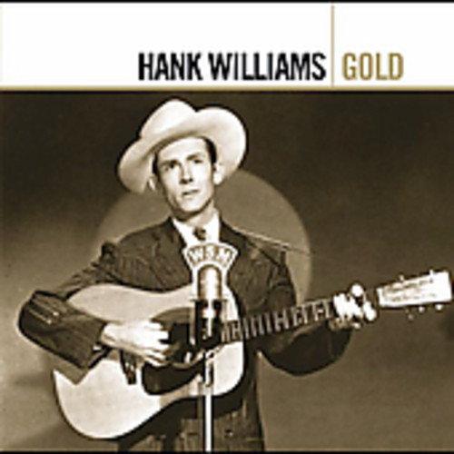 Hank Williams - Gold vinyl record cover