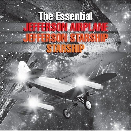 Jefferson Airplane - The Essential Jefferson Airplane/ Jefferson Starship/ Starship vinyl record cover