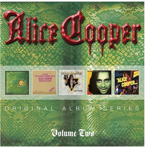 Alice Cooper - Original Album Series Volume 2 (Uk) vinyl record cover
