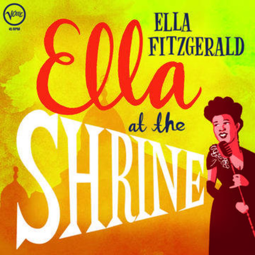 Ella Fitzgerald - Ella at the Shrine vinyl record cover