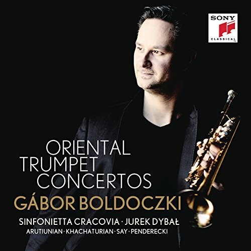 Gabor Boldoczki - Oriental Trumpet Concertos vinyl record cover