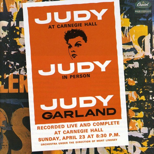 Judy Garland - Judy At Carnegie Hall (Live) (Japanese SHM-CD) vinyl record cover