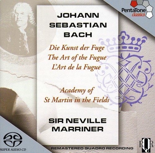 J.S. Bach - Art of Fugue vinyl record cover