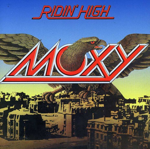 Moxy - Riding High vinyl record cover