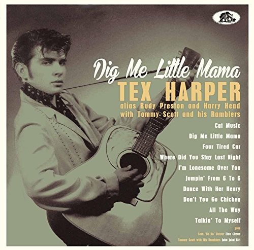 Tex Harper - Dig Me Little Mama vinyl record cover