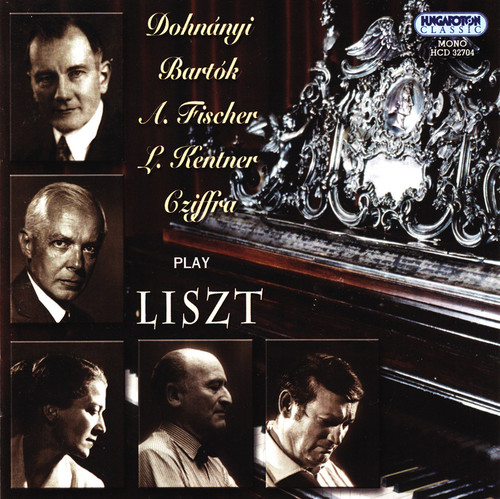Liszt / Dohnanyi / Bartok / Fischer / Kentner - Consolation in D Flat Major / Annees de Pelegrine vinyl record cover