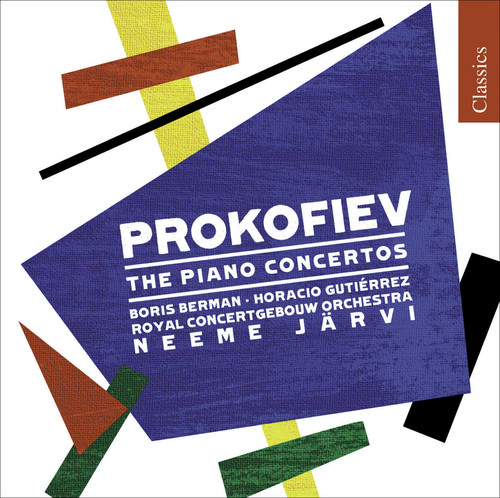 S. Prokofiev - Piano Concertos vinyl record cover