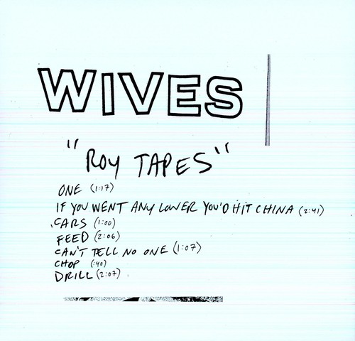 Wives - Roy Tapes vinyl record cover