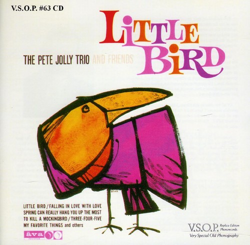 Pete Jolly Trio & Friends - Little Bird vinyl record cover