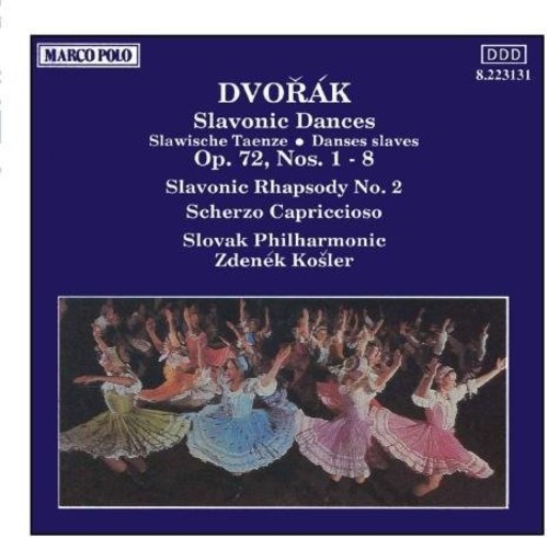 Dvorak - Slavonic Dances 72 vinyl record cover