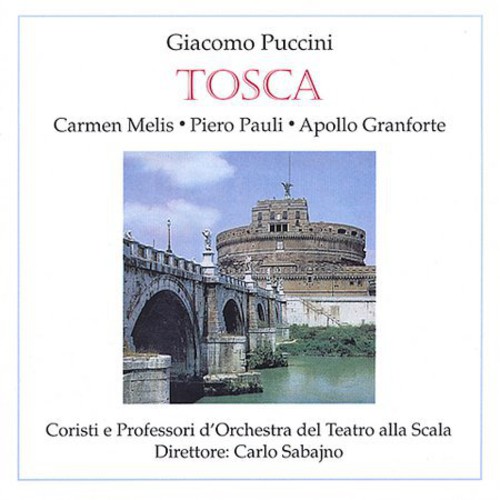 G. Puccini - Tosca vinyl record cover