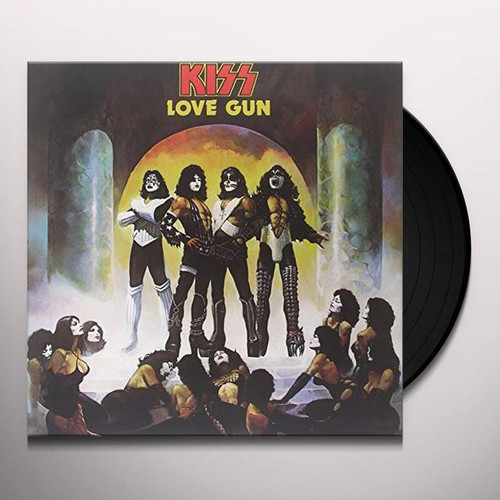 KISS - Love Gun vinyl record cover