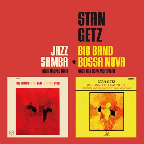 Stan Getz - Jazz Samba + Big Band Bossa Nova vinyl record cover