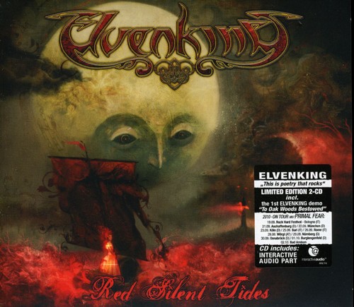 Elvenking - Red Silent Tides vinyl record cover