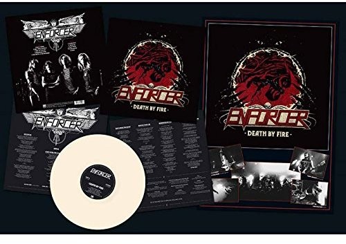 Enforcer - Death By Fire vinyl record cover