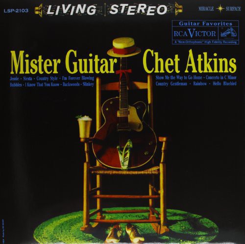 Chet Atkins - Mister Guitar vinyl record cover