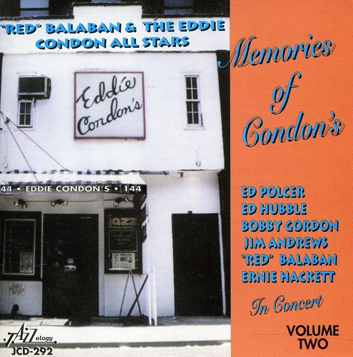 Red Balaban - Memories Of Condon's - In Concert, Vol. 2