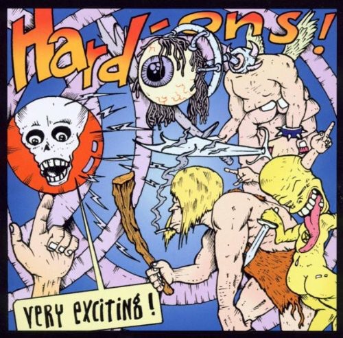 Hard-Ons - Very Exciting vinyl record cover