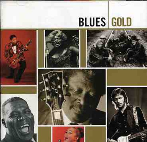 Blues Gold - Gold Blues / Various vinyl record cover