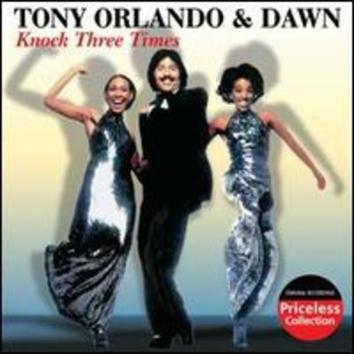 Tony Orlando  & Dawn - Knock Three Times vinyl record cover