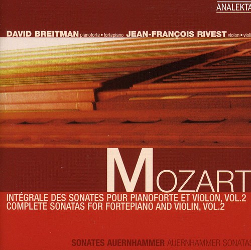 W.A. Mozart - Violin Sonatas vinyl record cover